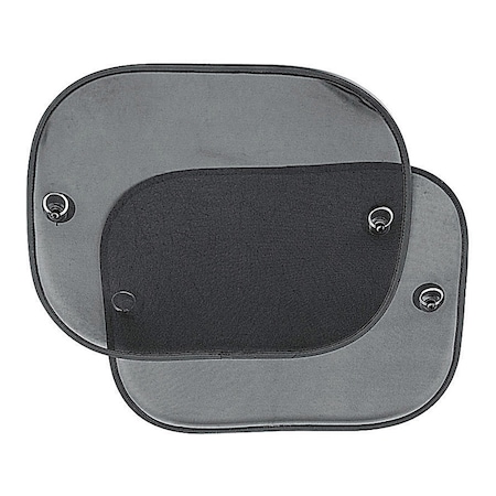 Custom Accessories Custom Accessories 14.5 in. L X 17.5 in. W Black Foldable Sun Shade 41186